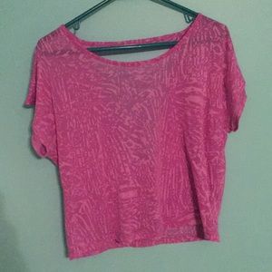 Pink/Purple See through T-Shirt